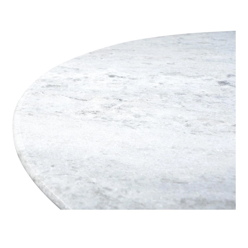 Brelline, mesa de comedor redonda con patas cruzadas - 48W x 48D x 30H