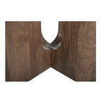 Brelline, mesa de comedor redonda con patas cruzadas - 48W x 48D x 30H