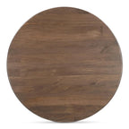Brelline, mesa de comedor redonda con patas cruzadas - 48W x 48D x 30H