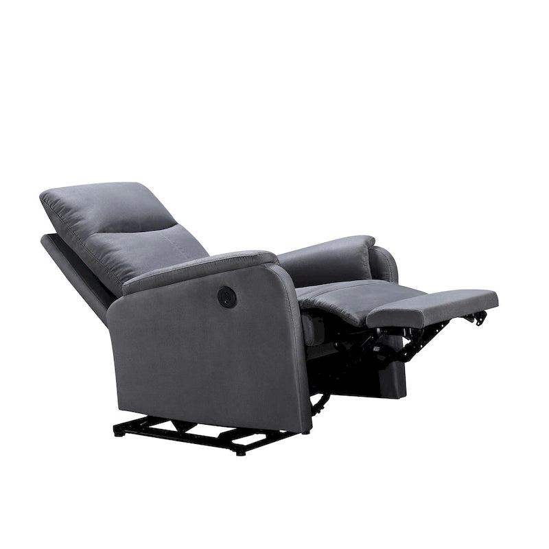 Sillón Reclinable Eléctrico Con Puerto De Carga USB, Sillón Reclinable Individual Para Sala De Estar, Dormitorio