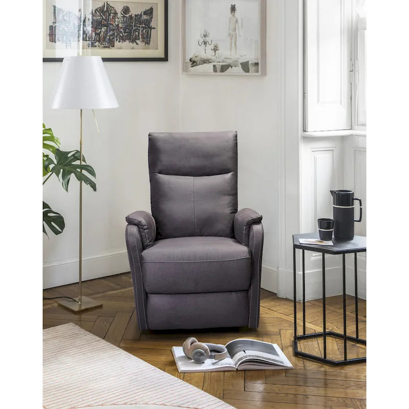 Sillón Reclinable Eléctrico Con Puerto De Carga USB, Sillón Reclinable Individual Para Sala De Estar, Dormitorio