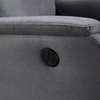 Sillón Reclinable Eléctrico Con Puerto De Carga USB, Sillón Reclinable Individual Para Sala De Estar, Dormitorio