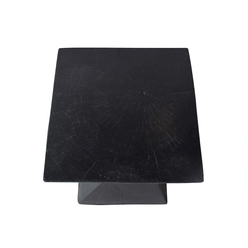 Mesa auxiliar Tess de hormigón ligero para exterior de