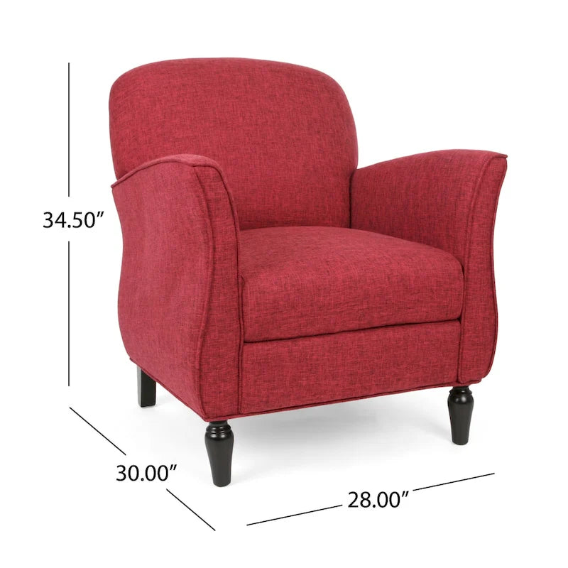 Sillón tradicional de tweed Swainson por