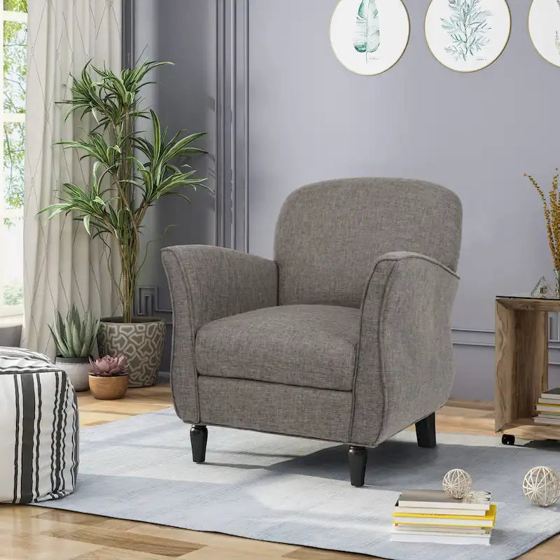 Sillón tradicional de tweed Swainson por