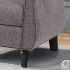 Sillón tradicional de tweed Swainson por