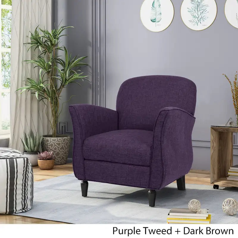 Sillón tradicional de tweed Swainson por