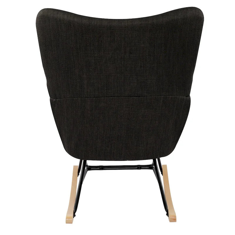 Sillón reclinable tapizado de retazos, sillón decorativo cómodo