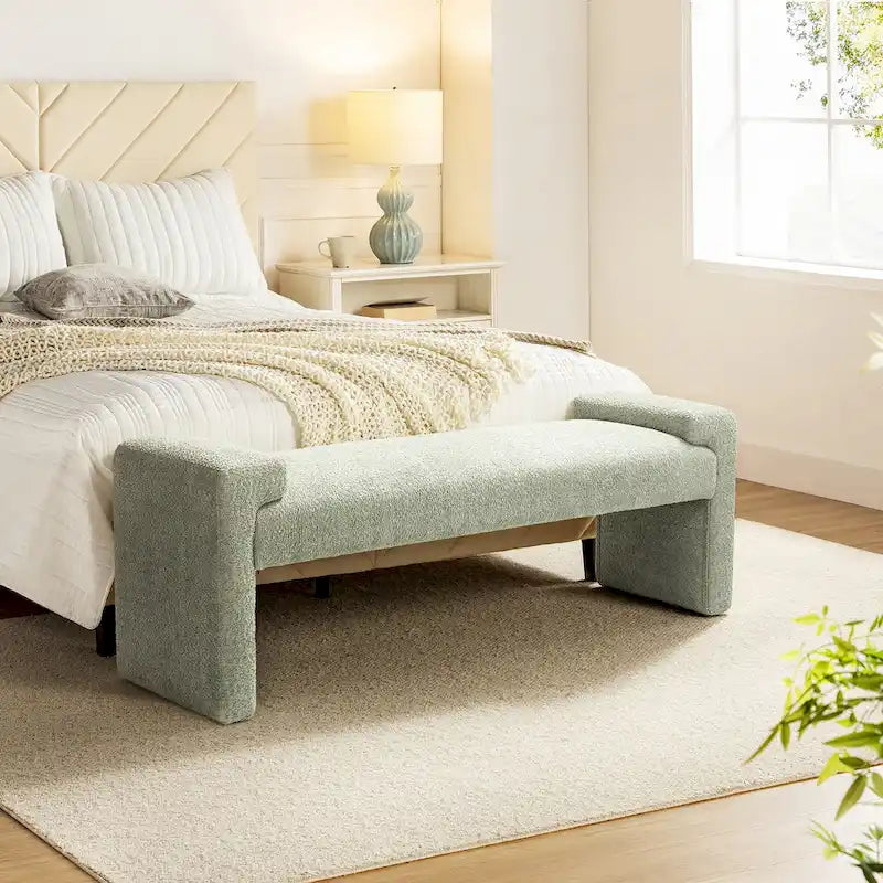 Banco tapizado de dormitorio Roland