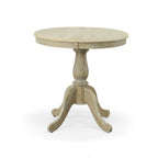 Mesa de comedor de pedestal redonda Carolina Living Fairview 30