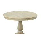 Mesa de comedor de pedestal redonda Carolina Living Fairview 30