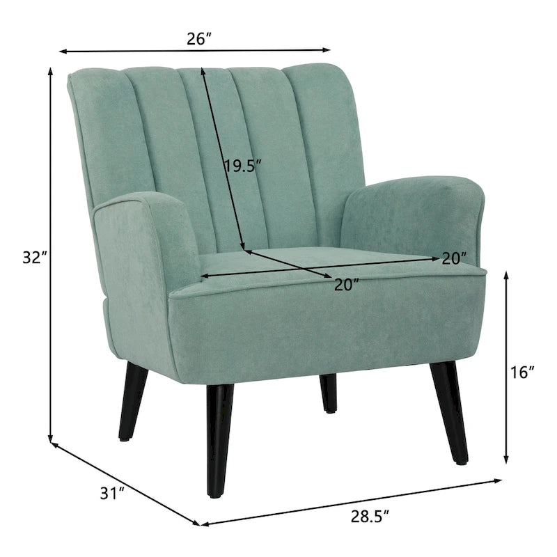 Cómodo sillón decorativo Sillón acogedor Sofá individual