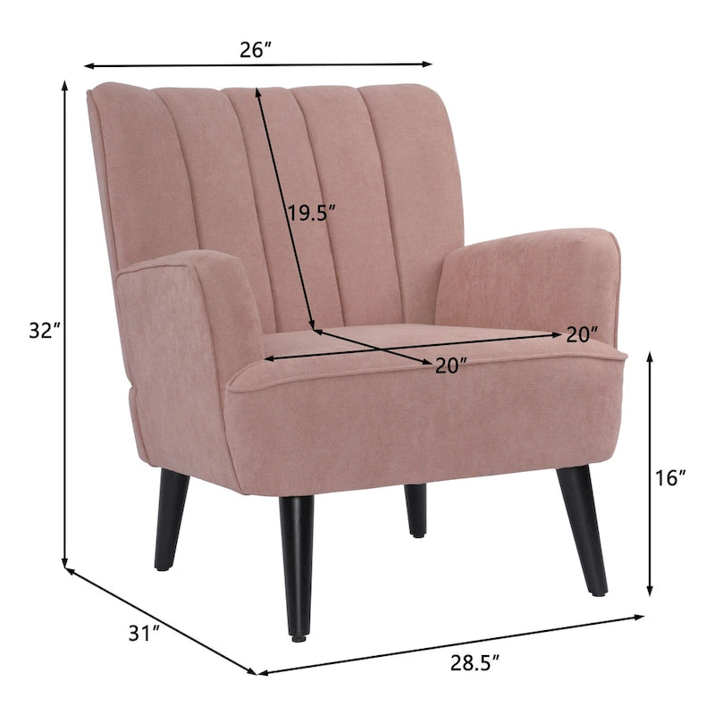 Cómodo sillón decorativo Sillón acogedor Sofá individual