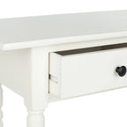 Mesa consola Arvilla Grey de 2 cajones - 37.8 x 13 x 31.9 - 38 Ancho x 13 Profundidad x 32 Alto
