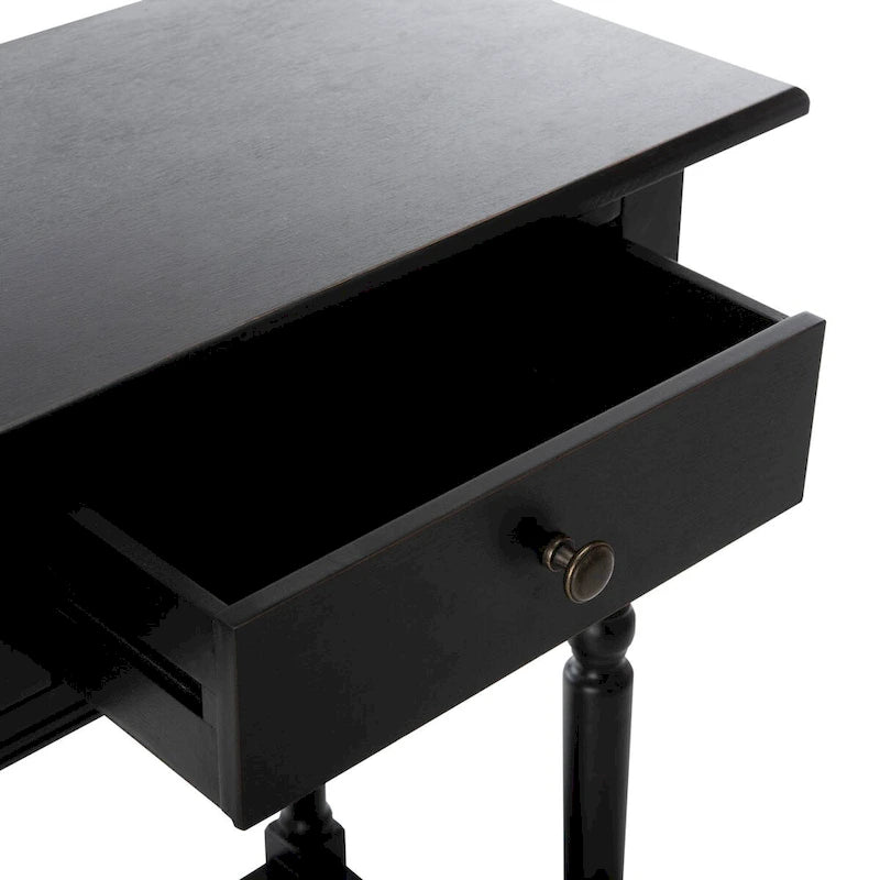 Mesa consola Arvilla Grey de 2 cajones - 37.8 x 13 x 31.9 - 38 Ancho x 13 Profundidad x 32 Alto
