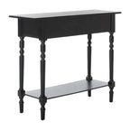 Mesa consola Arvilla Grey de 2 cajones - 37.8 x 13 x 31.9 - 38 Ancho x 13 Profundidad x 32 Alto