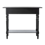 Mesa consola Arvilla Grey de 2 cajones - 37.8 x 13 x 31.9 - 38 Ancho x 13 Profundidad x 32 Alto