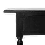 Mesa consola Arvilla Grey de 2 cajones - 37.8 x 13 x 31.9 - 38 Ancho x 13 Profundidad x 32 Alto