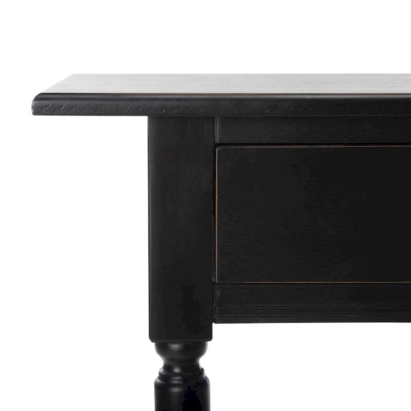 Mesa consola Arvilla Grey de 2 cajones - 37.8 x 13 x 31.9 - 38 Ancho x 13 Profundidad x 32 Alto