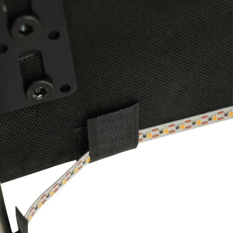 Base de cama Queen con almacenamiento, luz con sensor táctil y puerto USB