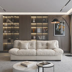89 Fluffy Cloud Couches Sectional,  Minimalist Sofas With Two Pillows