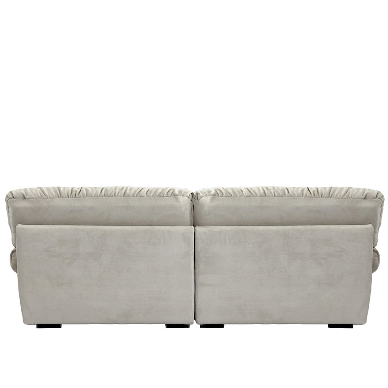 Sofás Minimalistas Cloud Couches con Dos Cojines