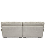 Sofás Minimalistas Cloud Couches con Dos Cojines
