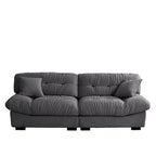 Sofás Minimalistas Cloud Couches con Dos Cojines