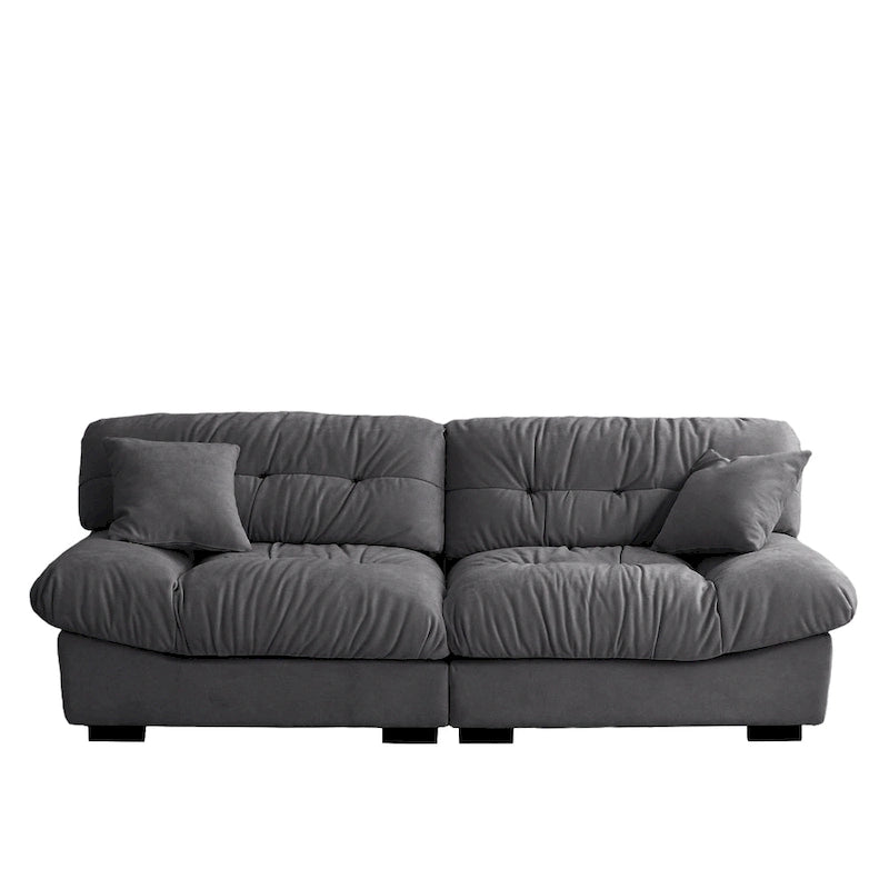 Sofás Minimalistas Cloud Couches con Dos Cojines