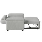 Sillón Sofá Cama Convertible 3 en 1 para Sala de Estar con Almohada