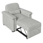 Sillón Sofá Cama Convertible 3 en 1 para Sala de Estar con Almohada