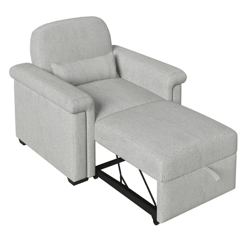 Sillón Sofá Cama Convertible 3 en 1 para Sala de Estar con Almohada