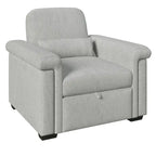 Sillón Sofá Cama Convertible 3 en 1 para Sala de Estar con Almohada