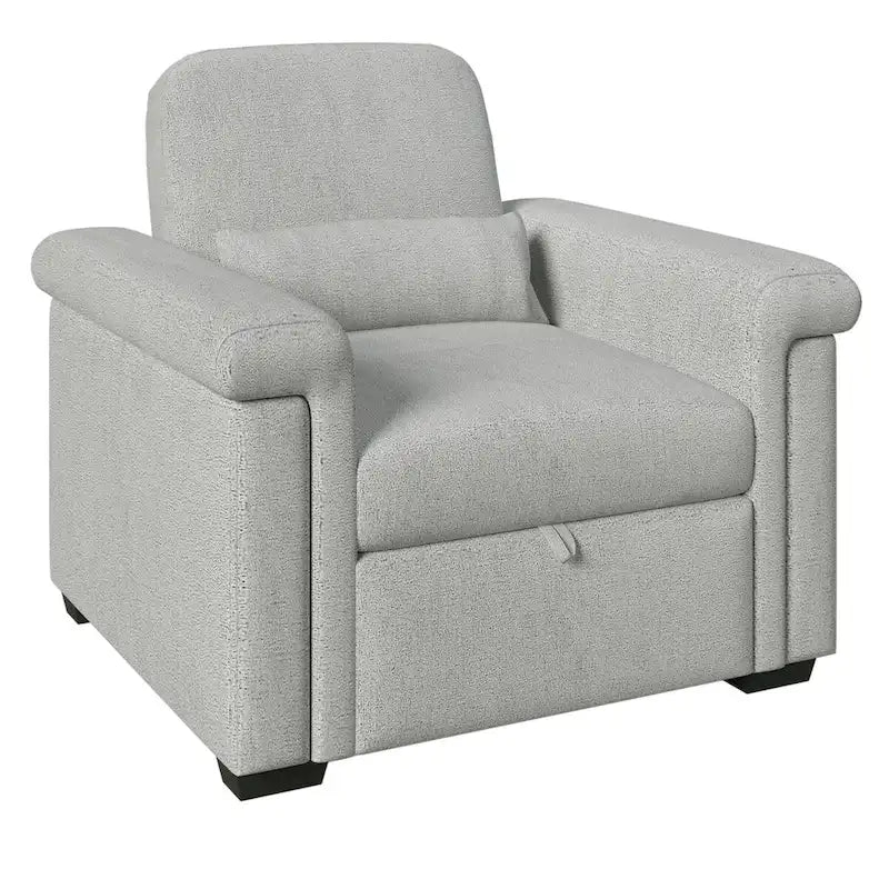 Sillón Sofá Cama Convertible 3 en 1 para Sala de Estar con Almohada