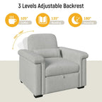 Sillón Sofá Cama Convertible 3 en 1 para Sala de Estar con Almohada
