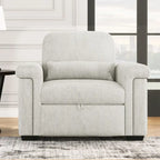 Sillón Sofá Cama Convertible 3 en 1 para Sala de Estar con Almohada