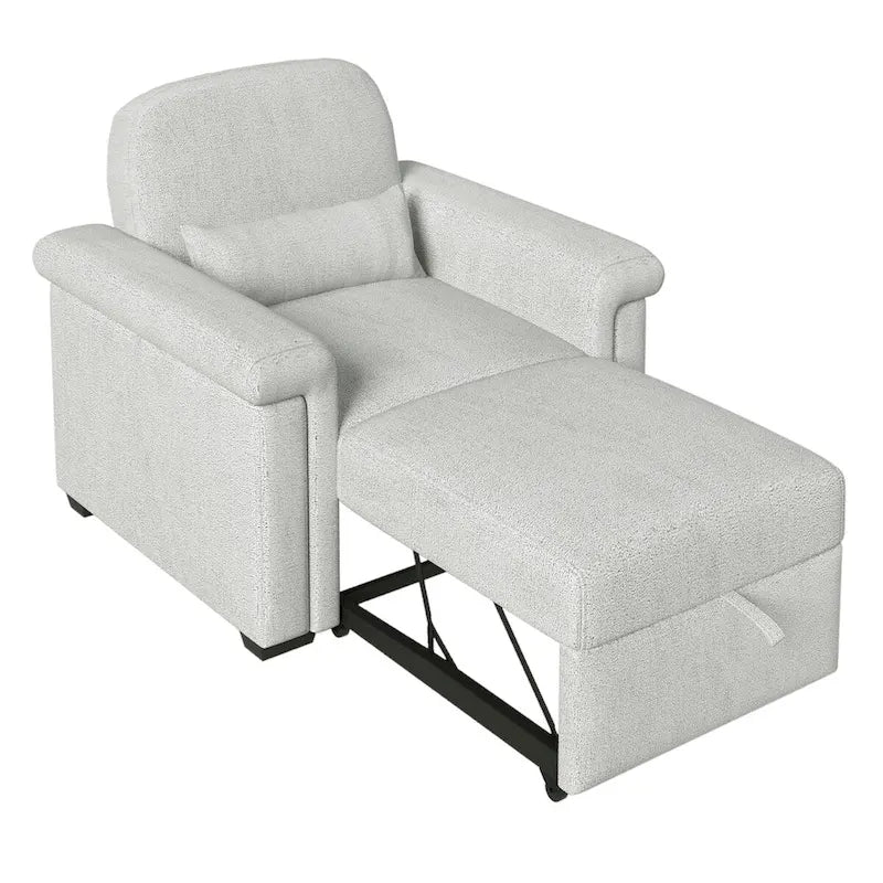 Sillón Sofá Cama Convertible 3 en 1 para Sala de Estar con Almohada