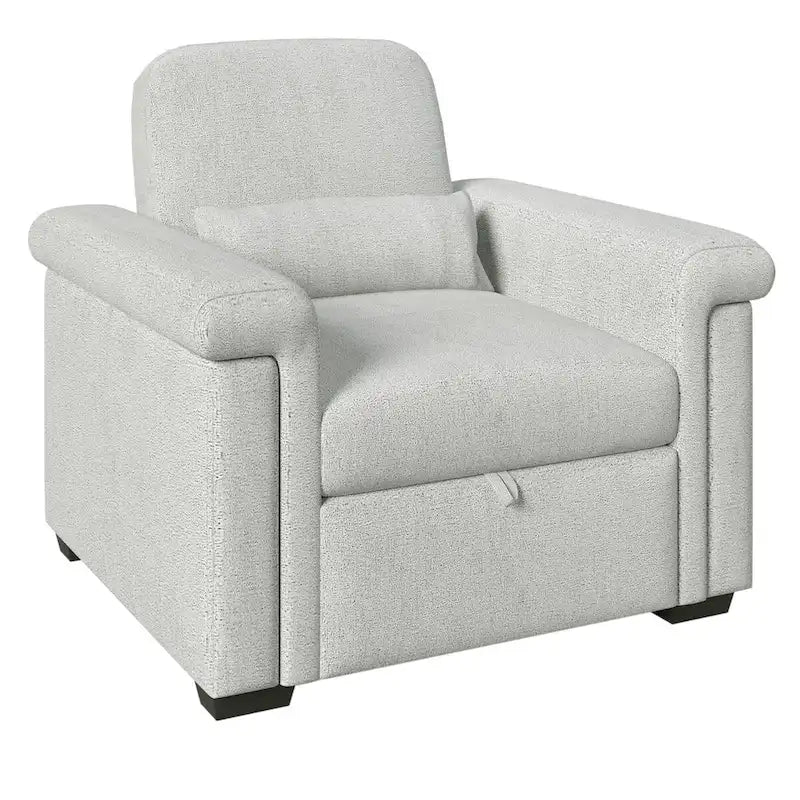 Sillón Sofá Cama Convertible 3 en 1 para Sala de Estar con Almohada