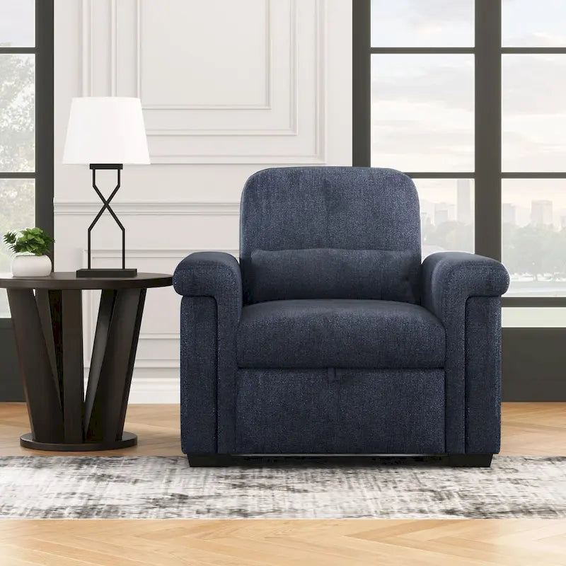Sillón Sofá Cama Convertible 3 en 1 para Sala de Estar con Almohada