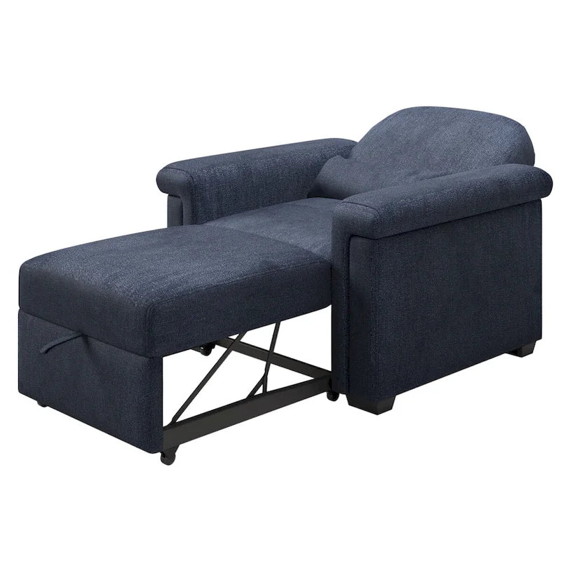 Sillón Sofá Cama Convertible 3 en 1 para Sala de Estar con Almohada