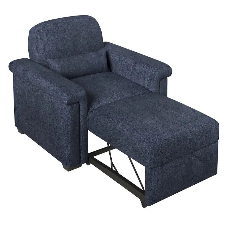 Sillón Sofá Cama Convertible 3 en 1 para Sala de Estar con Almohada
