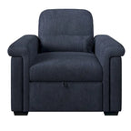 Sillón Sofá Cama Convertible 3 en 1 para Sala de Estar con Almohada