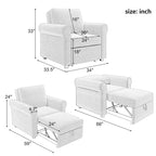Sillón Sofá Cama 3 en 1 Convertible
