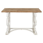 Mesa consola de madera maciza estilo francés campestre Wyldwood