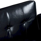 Sofá cama convertible de tela ajustable, sillón reclinable, sofá biplaza reversible, cama de día plegable, cama para invitados con 2 almohadas