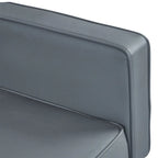 Sofá cama convertible de tela ajustable, sillón reclinable, sofá biplaza reversible, cama de día plegable, cama para invitados con 2 almohadas