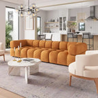 Sillón esquinero Rist, marrón